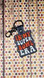 ITH Digital Embroidery Pattern for In My Super Bowl ERA Snap Tab / Keychain, 4X4 Hoop