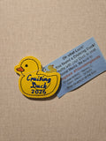 ITH Digital Embroider Pattern for Cruising Duck 2026 Magnet, 4X4 Hoop