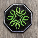 ITH Digital Embroidery Pattern for Pincher Swirl Coaster, 4X4 Hoop