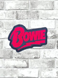 ITH Digital Embroidery Pattern for Bowie Patch, 4X4 Hoop