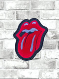 ITH Digital Embroidery Pattern for Rolling Stones Patch, 4X4 Hoop