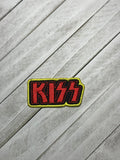 ITH Digital Embroidery Pattern for KISS Patch, 4X$ Hoop