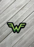 ITH Digital Embroidery Pattern for Weezer Patch, 4X4 Hoop