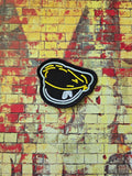 ITH Digital Embroidery Pattern for Turbonegro Patch 2 7/8" X 2 3/8", 4X4 Hoop