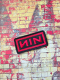 ITH Digital Embroidery Pattern for Nine Inch Nails Patch, 4X4 Hoop