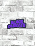 ITH Digital Embroidery Pattern for Black Sabbath Patch, 4X4 Hoop