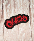 ITH Digital Embroidery Pattern for Heart Patch, 4X4 Hoop