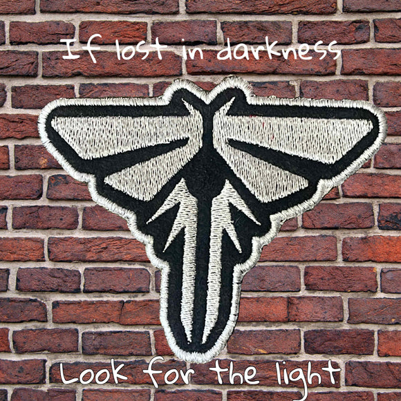 ITH Digital Embroidery Pattern for Last of Us Firefly Patch, 4X4 Hoop