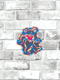 ITH Digital Embroidery Pattern for G Bear Patch, 4X4 Hoop