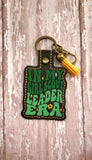 ITH Digital Embroidery Pattern for In My Girl Scout Leader ERA Snap Tab / Keychain, 4X4 Hoop