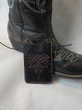 ITH Digital Embroidery Pattern for Boot Hide A Pocket 4X4, 4X4 Hoop
