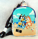 Mini Backpack Sling Bag, Size 115% Bluee - Sup Mario Gang