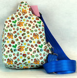 Mini Backpack Sling Bag, Size 115% Bluee - Sup Mario Gang