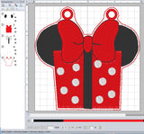 ITH Digital Embroidery Pattern for Minn Package Banner/Garland Piece, 4X4 Hoop