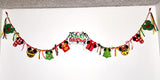 ITH Digital Embroidery Pattern for Mick Minn Inspired Christmas Banner/Garland Bundle Pack, 4X4 & 5x7 Hoop