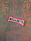 ITH Digital Embroidery Pattern for Megadeth Patch, 4X4 Hoop