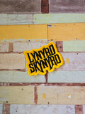 ITH Digital Embroidery Pattern for Lynyrd Skynyrd Patch, 4X4 Hoop