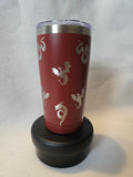 Magic Dragon's Blood Halloween Label 20oz Laser engraved tumbler