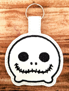 ITH Digital Embroidery Pattern for T-sum Jack S Snap Tab / Key Chain, 4X4 Hoop