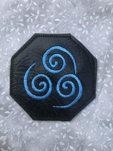 ITH Digital Embroidery Pattern for Avatar TLA Air Coaster, 4X4 Hoop