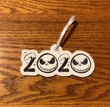ITH Digital Embroidery Pattern for NBC 2020 Ornament, 4X4 Hoop