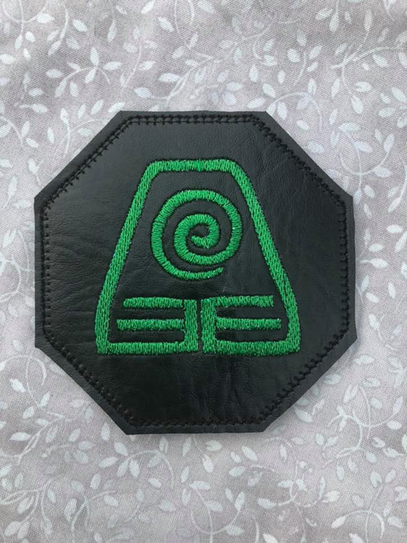 ITH Digital Embroidery Pattern for Avatar TLA Earth Coaster, 4X4 Hoop