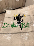 ITH Digital Embroidery Pattern for Drinker Bell 5X7 Design, 5X7 Hoop