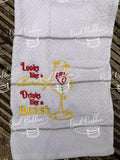 ITH Digital Embroidery Pattern for Look Beauty - Drink Beast 5X7 Design, 5X7 Hoop