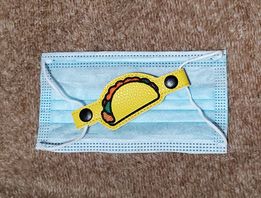 ITH Digital Embroidery Pattern for Taco Ear Saver, 5X7 Hoop