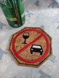 ITH Digital Embroidery Pattern for Don't Drink & Drive Coaster, 4X4 Hoop