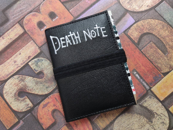 ITH Digital Embroidery Pattern for Death Note Mini Comp Notebook Cover, 5X7 Hoop