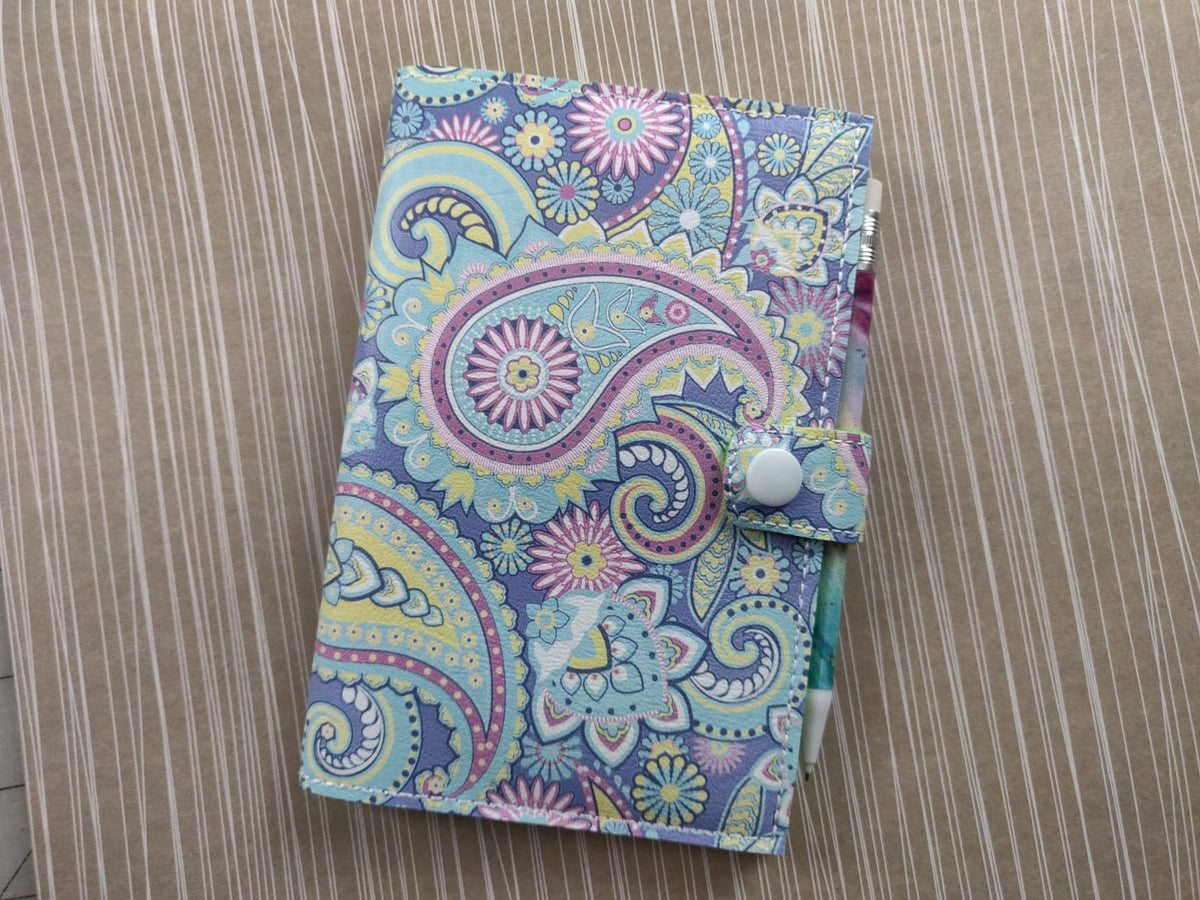 Mini Notebook Cover Pattern ITH Digital Embroidery Pattern for 4