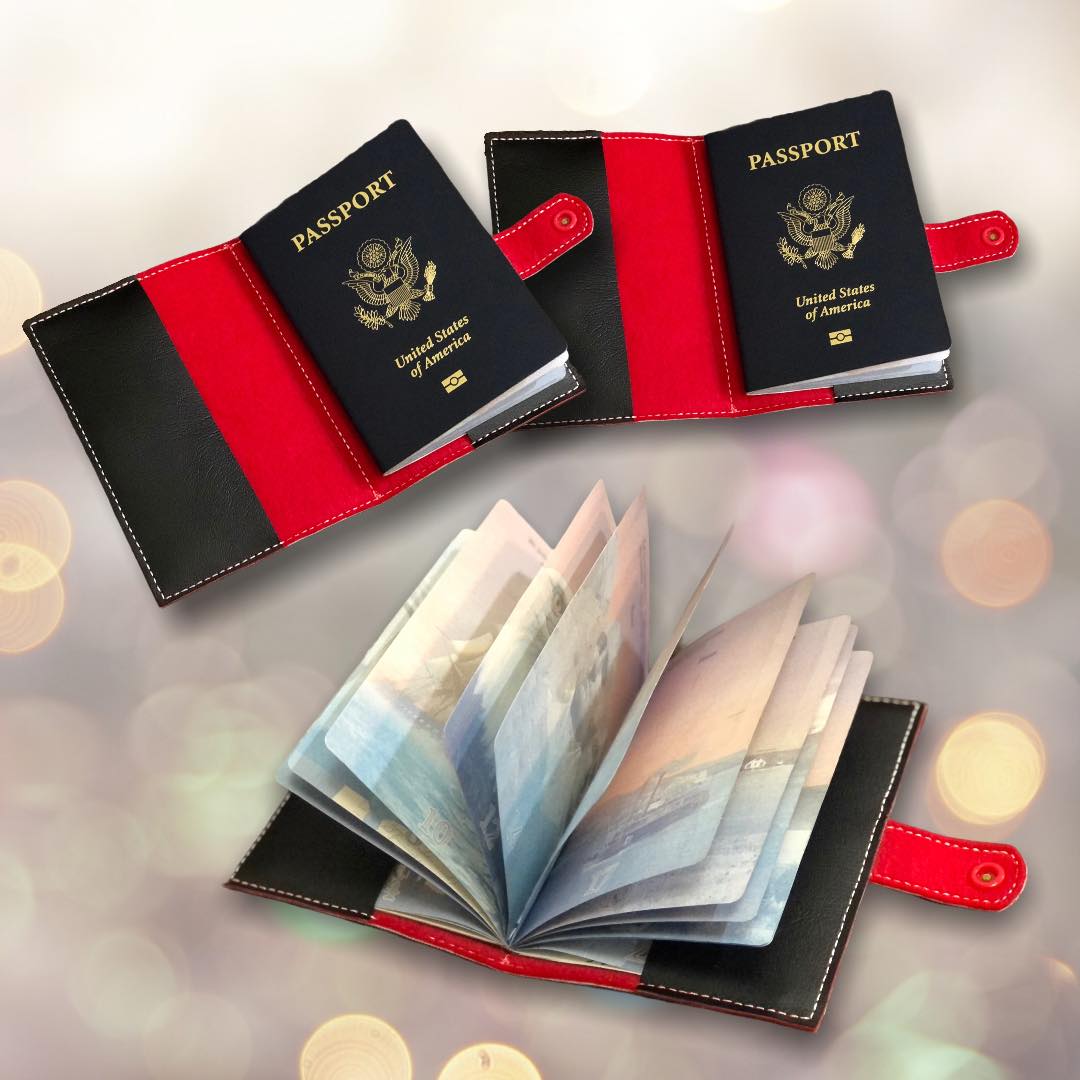Passport Inlay Design ITH Digital Embroidery Pattern for Full Applique Passport Cover with S ...