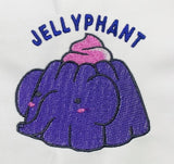 ITH Digital Embroidery Pattern for Jellyphant 4X4 Stand Alone Design, 4X4 Hoop