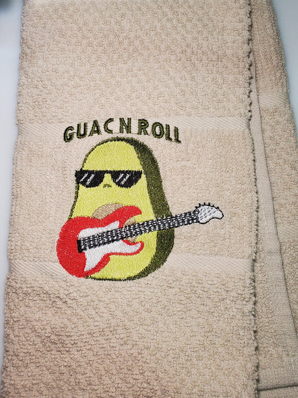 ITH Digital Embroidery Pattern for Guac N Roll 4X4 Stand Alone Design, 4X4 Hoop
