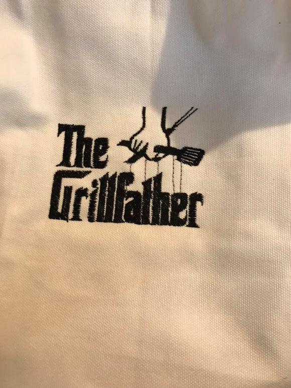 ITH Digital Embroidery Pattern for Ther Grillfather 4X4 Stand Alone design, 4X4 Hoop