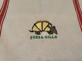 ITH Digital Embroidery Pattern for Quesa -_Dillo Stand Alone Design, 4X4 Hoop
