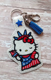 ITH Digital Embroidery Pattern for Liberty H Kitty