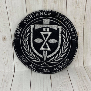 ITH Digital Embroidery Pattern for Time Variance Patch Raw Edge, 4X4 Hoop