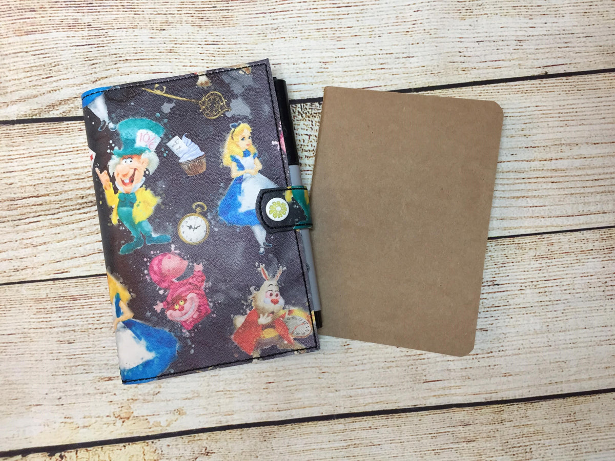 ITH Digital Embroidery Pattern for A6 Mini Notebook Cover with Snap Ta ...
