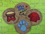 ITH Digital Embroidery Pattern for BC Coaster Set of 4, 4X4 Hoop