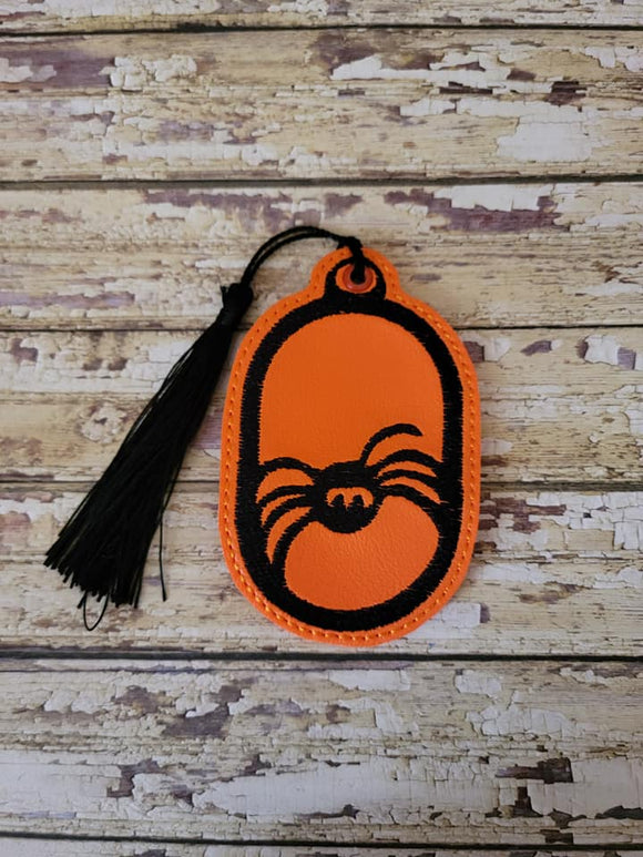 ITH Digital Embroidery Pattern for Spider I Bookmark, 4X4 Hoop