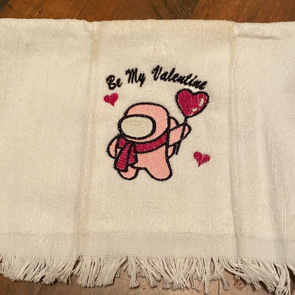 ITH Digital Embroidery Pattern for Be My Valentine Among 4X4 Stand Alone, 4X4 Hoop