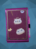 ITH Digital Embroidery Pattern for Tall Flip Notebook Cover Rectangle Applique, 5X7 Hoop