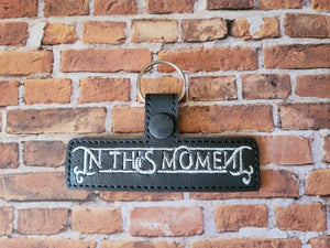 ITH Digital Embroidery Pattern for In This Moment Snap Tab / Key Chain, 4X4 Hoop