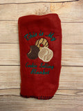 ITH Digital Embroidery Pattern for My Cookie Selling Blanket Stand Alone, 5X7 Hoop