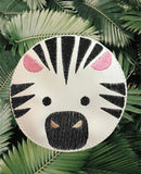 ITH Digital Embroidery Pattern for Set of 7 Animal Face Coasters, 4X4 Hoop
