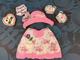 ITH Digital Embroidery Pattern for Welcome Bear Sign "5X7 Design" Mother's Day Outfit, 5X7 Hoop