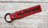 ITH Digital Embroidery Pattern for Hummer Snap Tab / Key Chain, 4X4 Hoop
