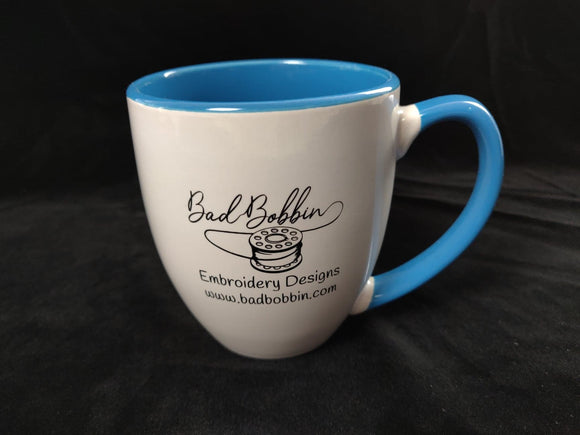 1 - Bad Bobbin 16oz Ceramic Bistro Mug